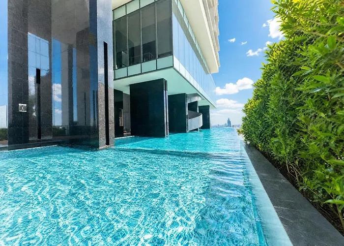 Luxury 1br - Infinity Pool - Sathorn 曼谷