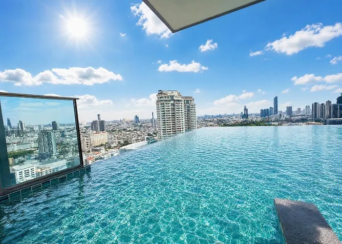 Luxury 1br - Infinity Pool - Sathorn * 曼谷