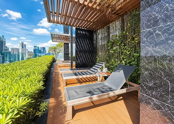 公寓 Luxury 1br - Infinity Pool - Sathorn