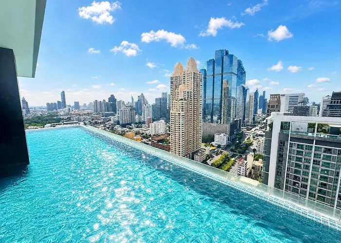 Luxury 1br - Infinity Pool - Sathorn 公寓 *