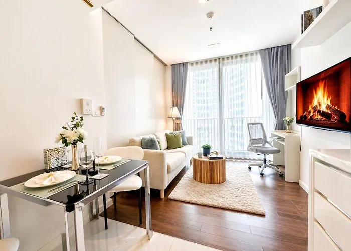 公寓 Luxury 1br - Infinity Pool - Sathorn